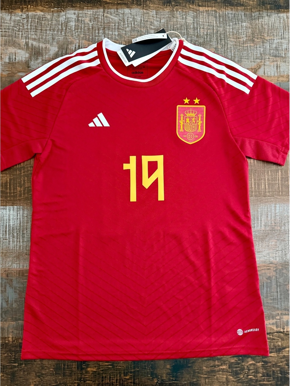 2 Starts World Champions Lamine Yamal Spain Adidas Jersey Women Medium